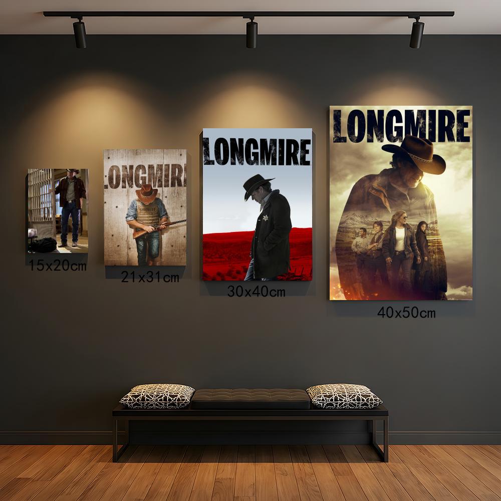 Interior Design Tv Room - Série de TV L-Longmire-E Pintura Caligráfica