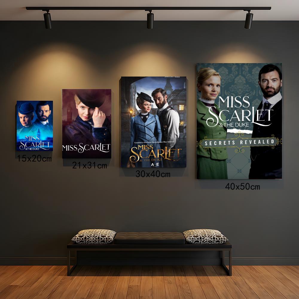 Interior Design Tv Room - Série de TV M-Miss Scarlet-T: Pintura