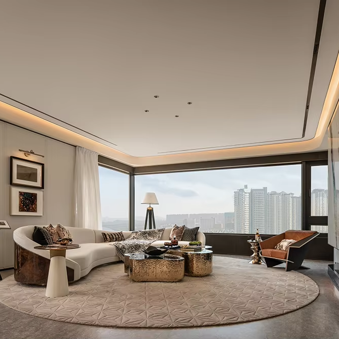 Interior Design Lighting Layout - Sanhai luz design interior plano mestre