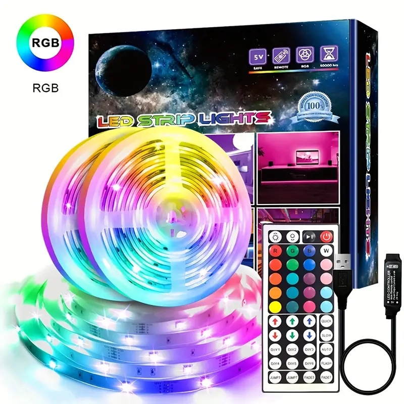 Interior Design Tv Room - Fitas de luz LED RGB de