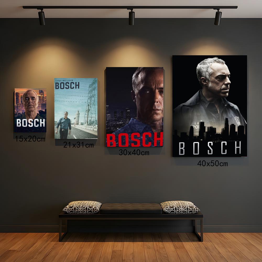 Interior Design Tv Room - Série de TV B-Bosch-H: Pintura Caligráfica
