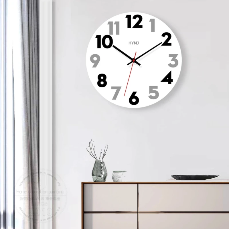 Interior Design Vintage Modern - Relógios de Parede Minimalistas Criativos, Design