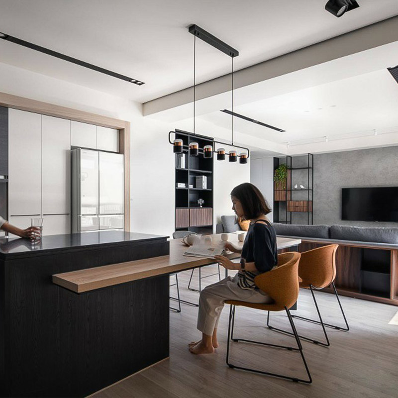 Designer moderno pingente de l - Interior Design Kitchen Modern avaliação e preço