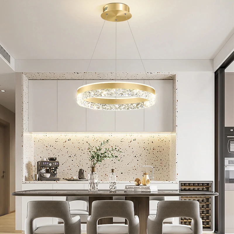 Luxo moderno cristal led pinge - Interior Design Kitchen Modern avaliação e preço