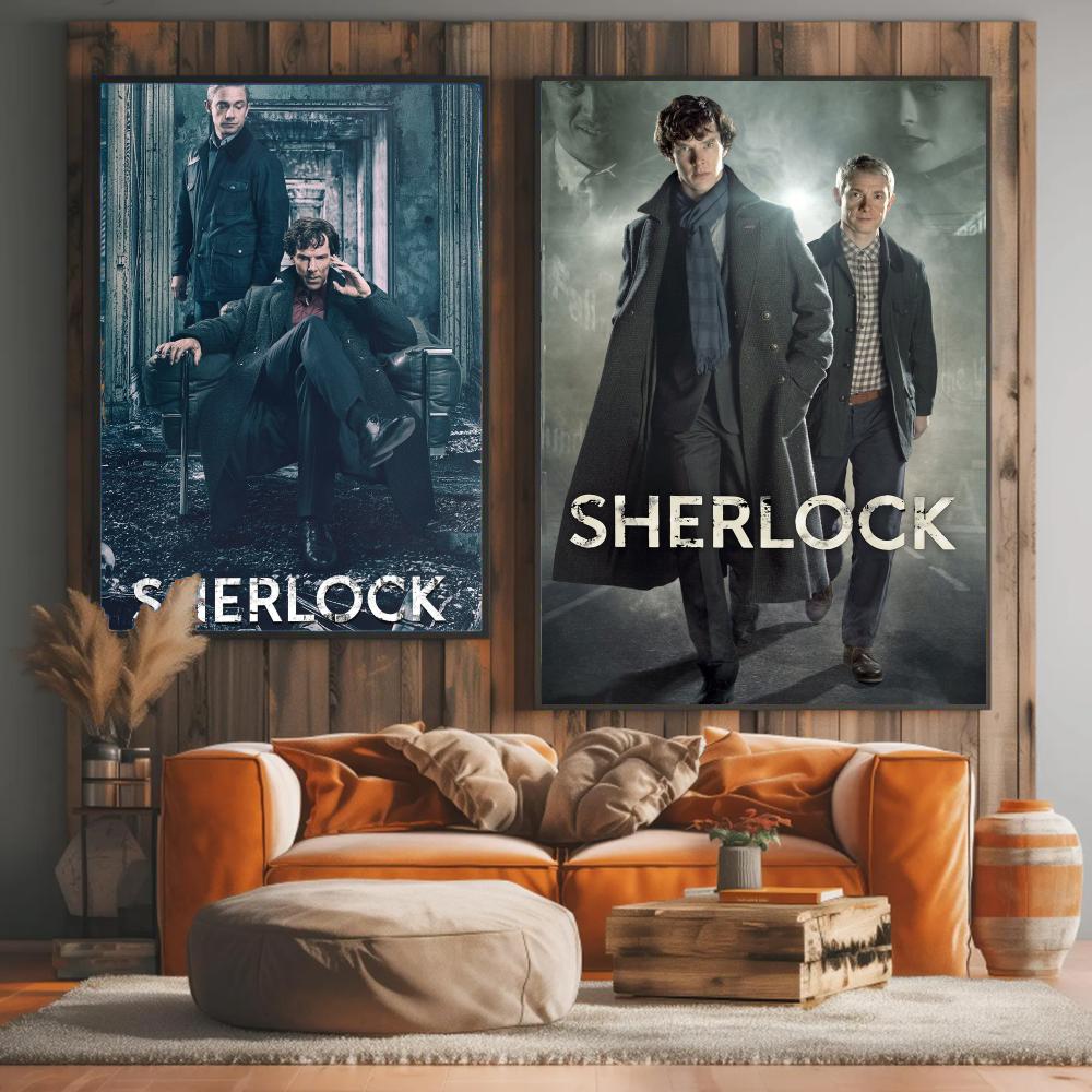 Série de TV S-Sherlock-K Pintu - Interior Design Tv Room avaliação e preço