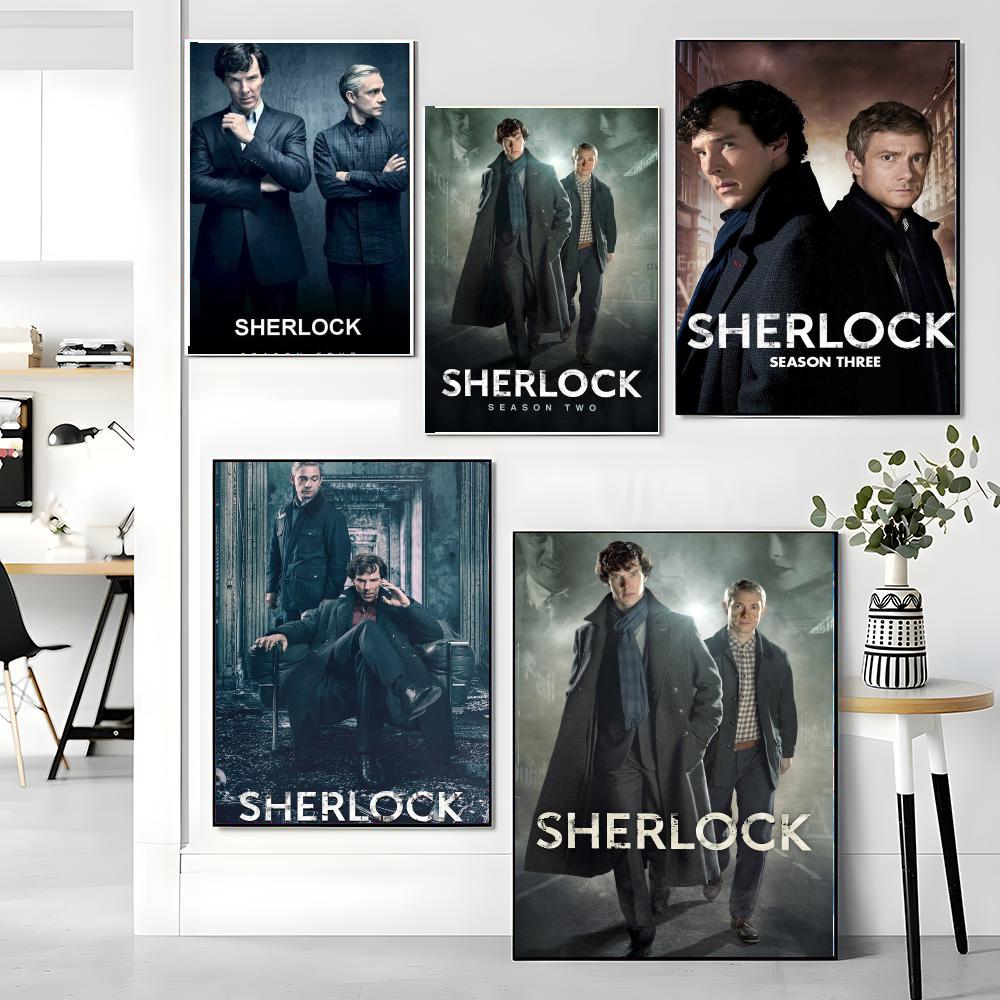 Série de TV S-Sherlock-K Pintu - Interior Design Tv Room avaliação e preço