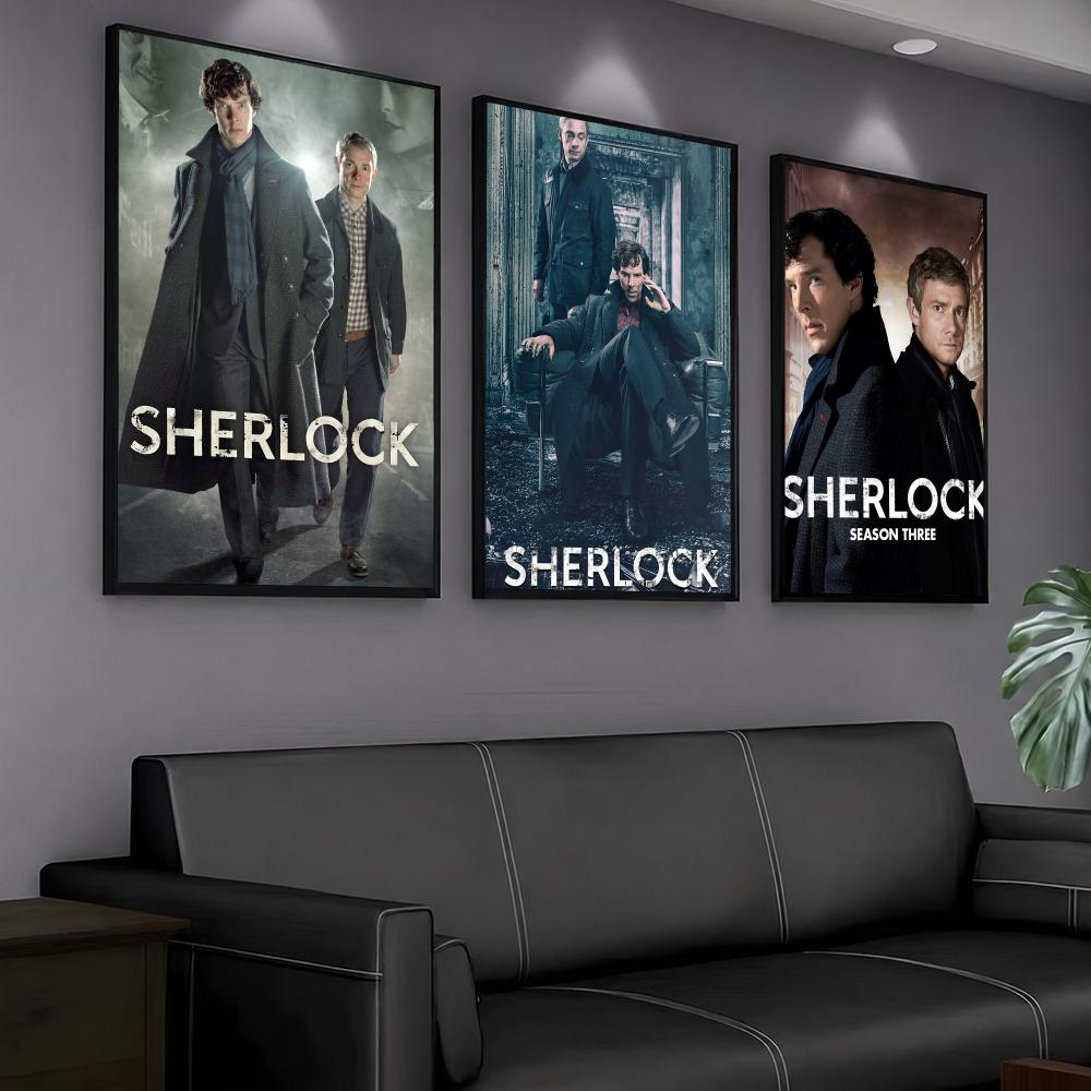 Série de TV S-Sherlock-K Pintu - Interior Design Tv Room avaliação e preço
