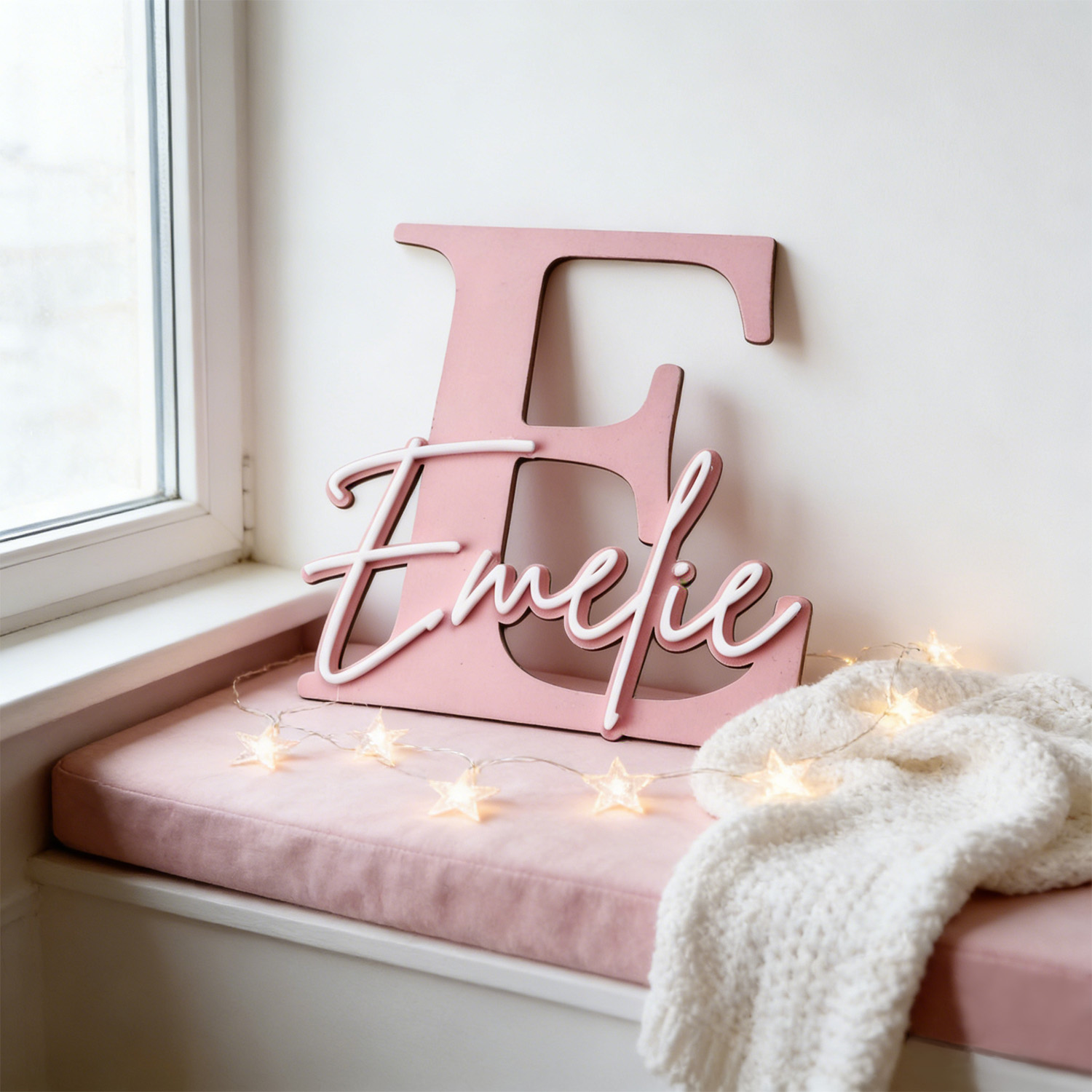 Placa Decorativa de Nome em Ma - Interior Design Names avaliação e preço