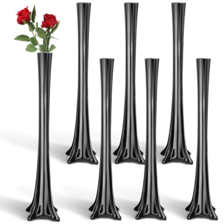 Centros de mesa para casamento - Fluted Vase Tall avaliação e preço