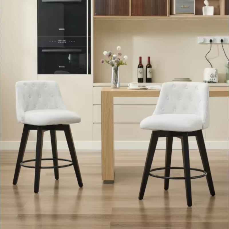 Banqueta de bar em tecido esti - Interior Design Kitchen Modern avaliação e preço